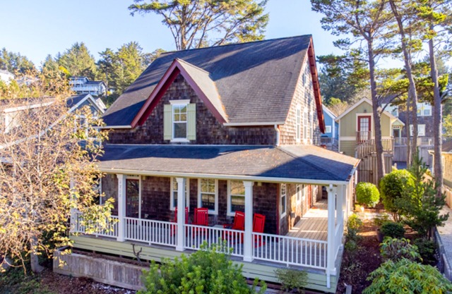 Dog-friendly home near beach with private hot tub, pool, bikes, & EV charger