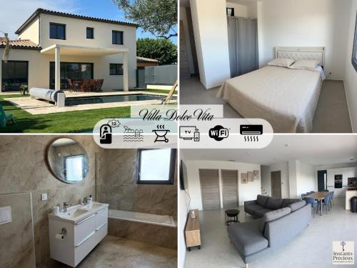 Dolce Vita - Charmante villa avec piscine 12 pers Beaucaire