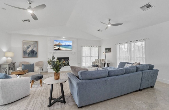 DolphINN View Getaway | Bayfront Escape w/Pool, Dock & 8-Min Walk to Beach