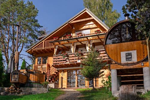 Dom nad samym jeziorem "zacisze śniadowo"