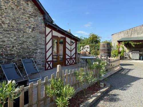 Domaine de la Ville Chérel, maison à colombage