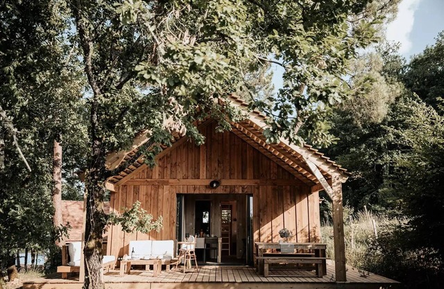 Domaine Saint-Amand - Wooden house 3 Rooms 6 People 2 Bathrooms Air conditioning