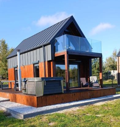 Domek nad Jeziorkiem Sauna -Silownia-Balia