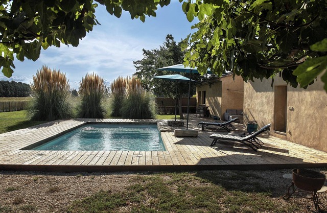 Dominique and Eric welcome you to their large, characterful Mas with heated swimming pool.