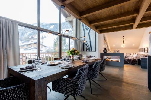 Dorfchalet das Luxus-Wellness-Chalet im Skigebiet