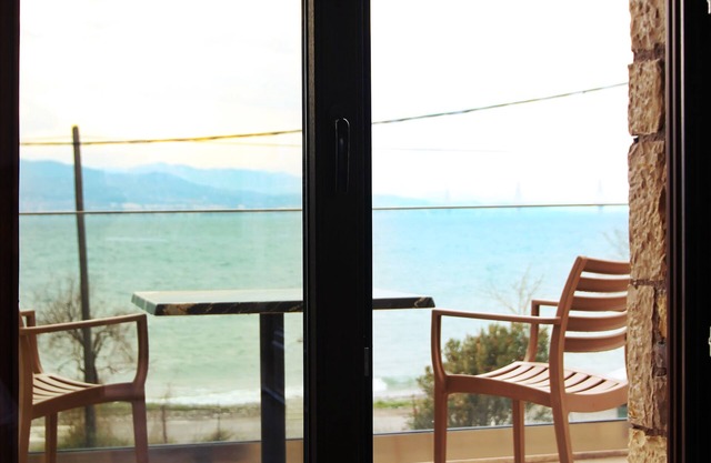 Double Room with Balcony by the Sea - Santa Domenica Nafpaktos