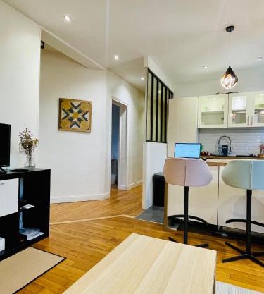 Douce France - 300m to train station/6persons/2Rooms/35mnToDisney