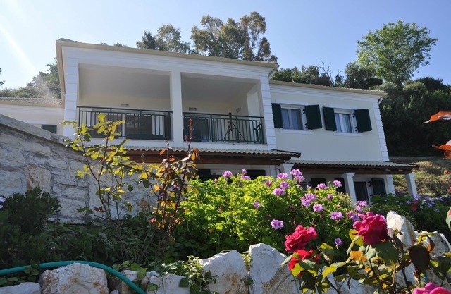 DREAM HOLIDAY in Villa Athena, North-West in Afionas with breathtaking sea views