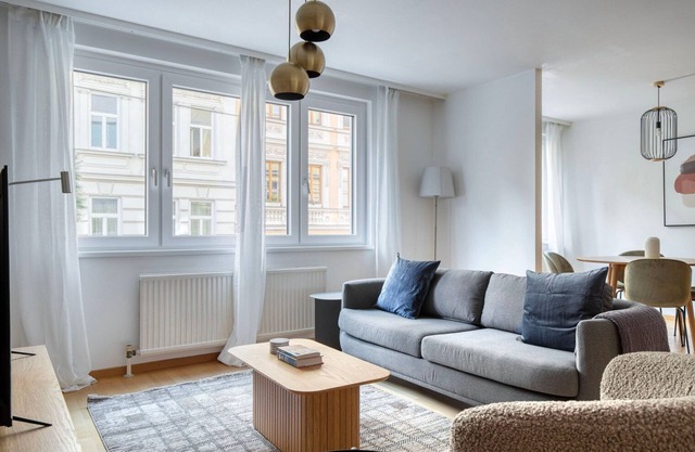 Dreamy Margareten 2BR, nr Shopping, Dining & Tram, by Blueground