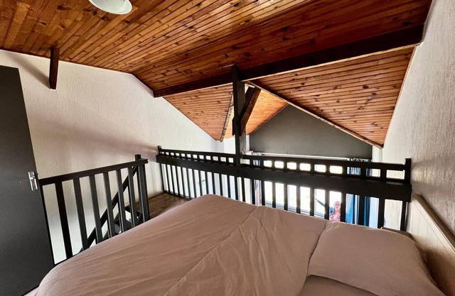 Duplex Familial Epicéa - 1 Schlafzimmer in Zwischengeschoss + 1 Studio unabhängige 6 Personen