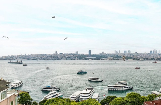 Duplex Flat w Panoramic Bosphorus View and Terrace