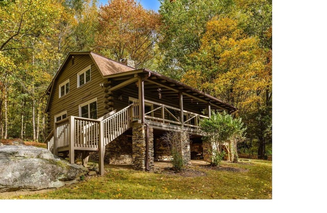 Eagle's Rest Lodge with Pond & Creek; Private but Convenient