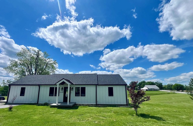 Eagles Crossing is a Newly Renovated 3-Bed Farmhouse with a Large Deck & Hot Tub