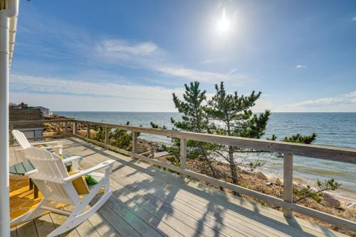 Eastham Beach House with Bay Views and Beach Access!