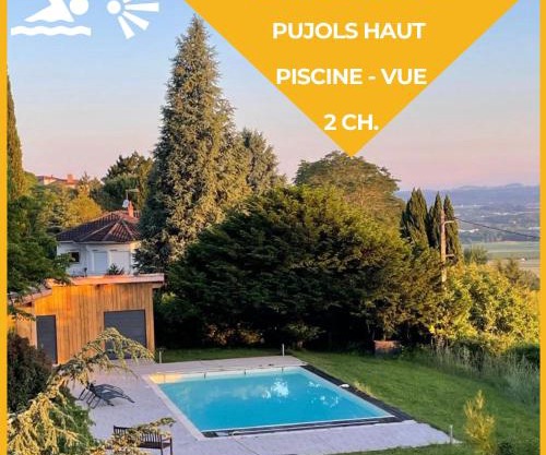 Ecrin de paradis Pujols HAUT Piscine-VUE