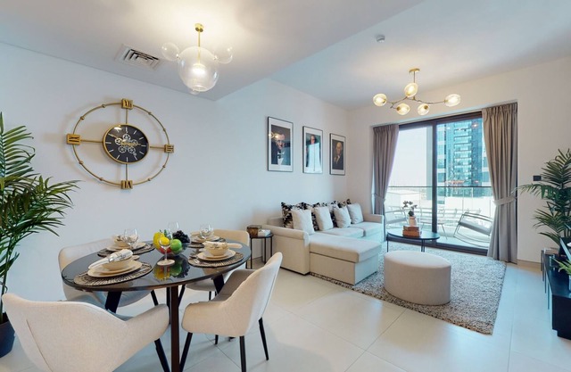 Elegant 1BR w/ Dual Balconies and Luxury Amenities