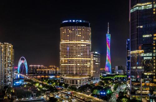 Elegant Hotel Guangzhou Zhujiang New Town Canton Tower- Free Shuttle Bus to Canton Fair Complex during Canton Fair period