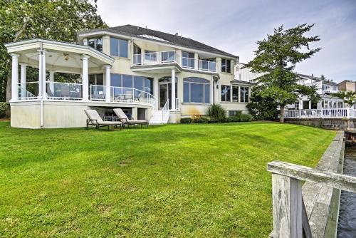 Elegant Riverfront Home with Expansive Views