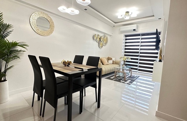 Elegantly decorated minimalist condo to make you feel at home!