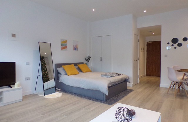 Entire Stylish Modern Studio Apartment - 2min walk to Underground near Wembley