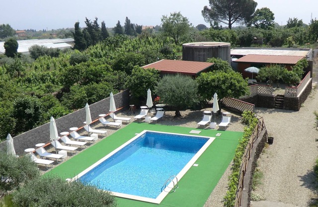 Etna-View Villa with Garden and Pool