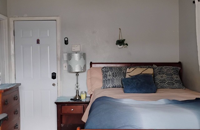 Experience the comfort of home wth your own private entrance, bath & kitchenette