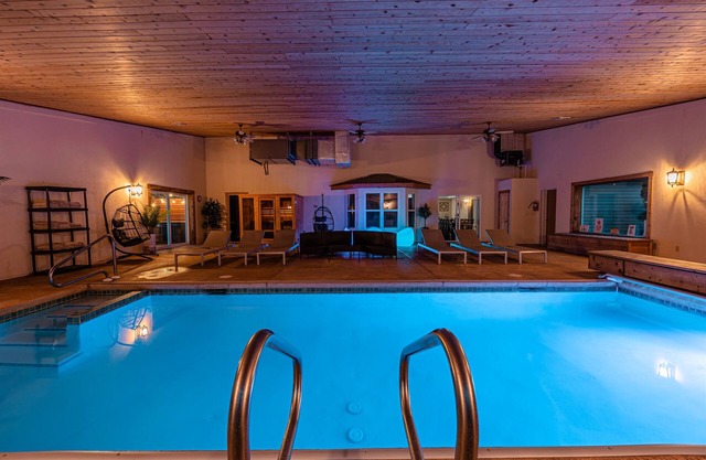 Exquisite Private indoor heated pool open 365 days