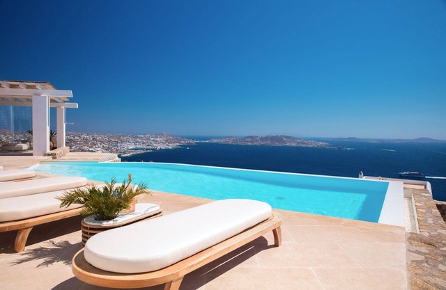 Extravagant Mykonos Villa | Villa Mistral | Beautiful Sea & City Views | 6.