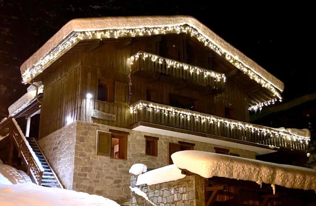 Fabulous chalet La Plagne - ski in-ski out - Sauna with Mont Blanc view