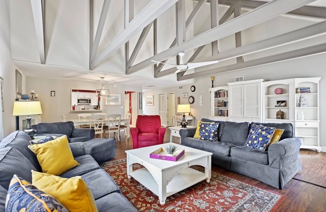 Family Beach Getaway - Pet Friendly & Steps to the Pool