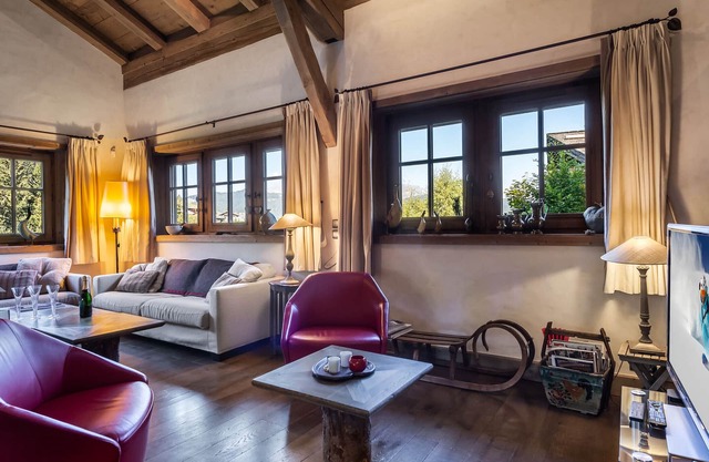 Family Chalet in Megève with Pool, Sauna, and Home Cinema – Sleeps 12