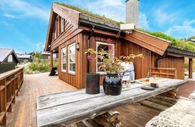 Family-friendly cabin at Hemsedal w/sauna, skiing & golf at your doorstep