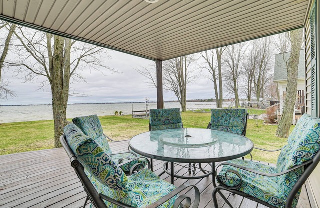 Family-Friendly Houghton Lake House: Steps to Lake