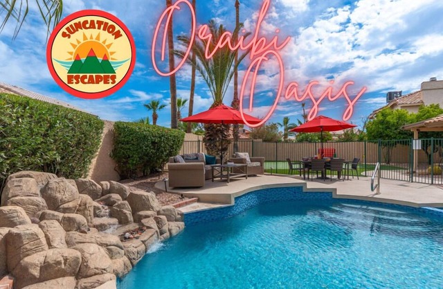 Family Friendly-Heated Pool & Spa~BBQ w/Propane~Putting Green~EV Outlet~Games