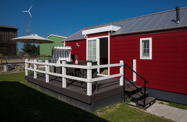 Family-friendly mobile home in Swedish style