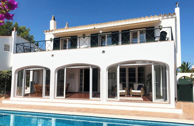 Family Home, Heated Pool, Port Views, Short Stroll to Port, Shops, Bars/Rests.