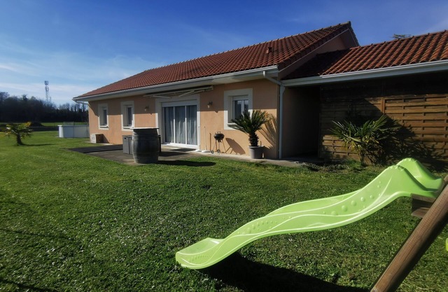 Family home with pool