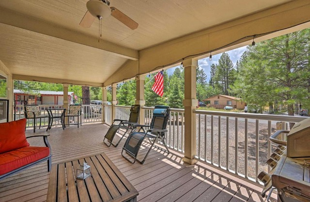 Family Munds Park Retreat Games and Gas Grill