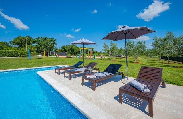 Fantastic villa with private pool and children's playground