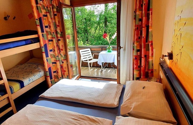 Ferienwohnung A, mit Seeblick - Pension Mühlenheim