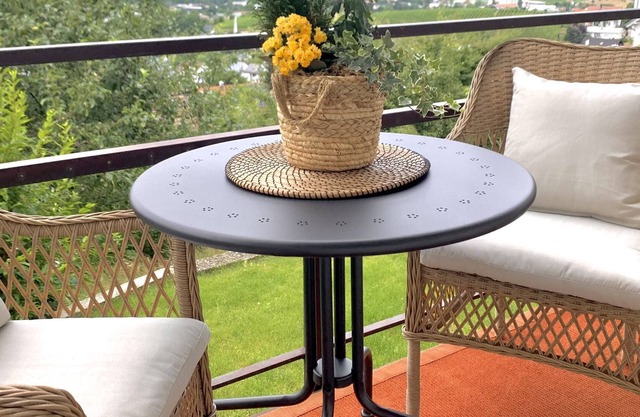 Ferienwohnung Panorama-suite, 92qm, 1 Schlafzimmer, Sauna, Max. 2 Personen