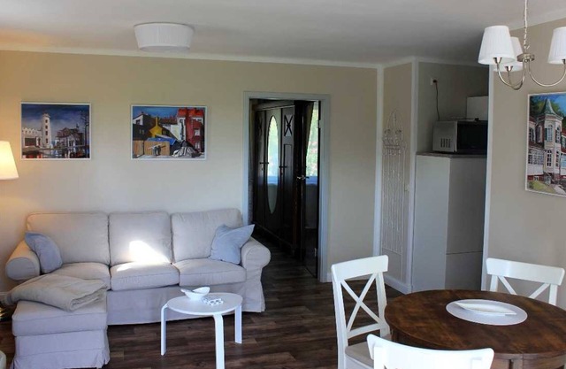 Ferienwohnung Rosengarten - Backstein Scheune Starkow bei Barth