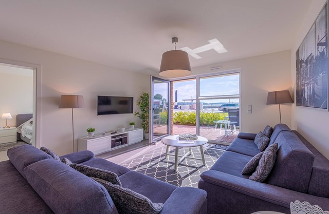 First floor apartment in the Hafenresidenz Waren