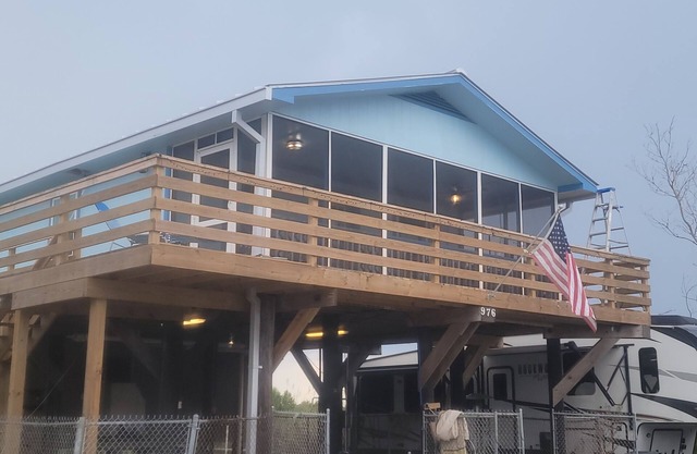 Fish Camp Sleeps 7 Nestled In The Heart Of Fishing Paradise. Redone after Ida.
