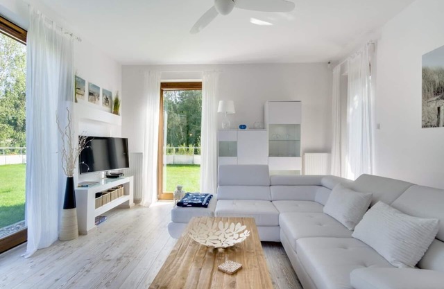 Flat in Brzeźno with large garden