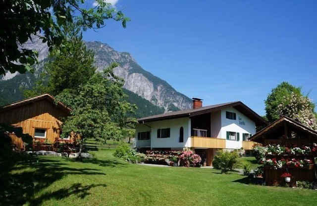 Flat in Vandans with open fireplace