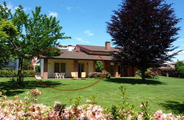 Flat with garden near Lake Maggiore