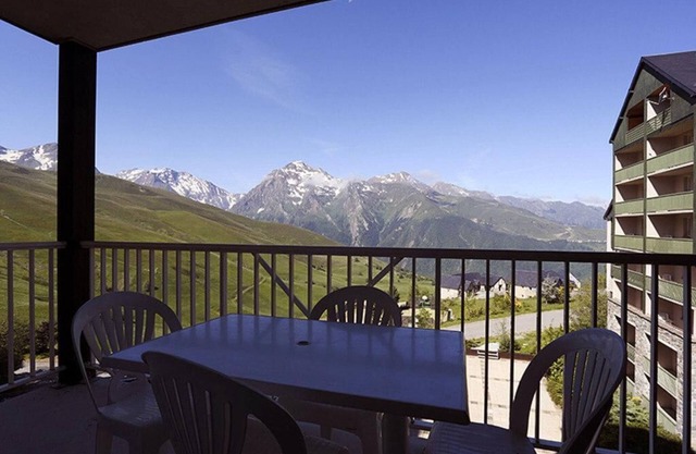 Floor -1, terrace, balcony, tv, ski locker, 28m², Peyragudes