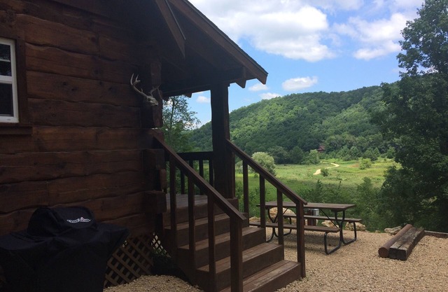 Fly Fishing in the Driftless Region - Bishop Creek Cabin with a View
