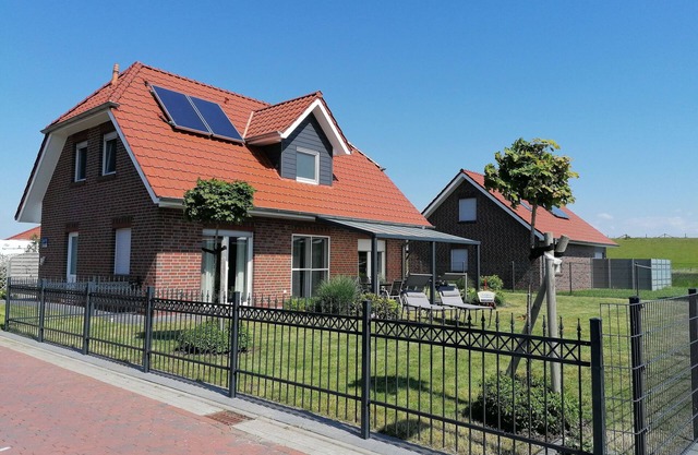 Freistehendes Ferienhaus an der Nordsee Direkt am Deich für bis zu 8 Personen